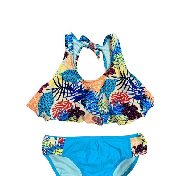 Wonder Nation Girls 2pc bikini Sz 10/12 - Picture 2 of 6